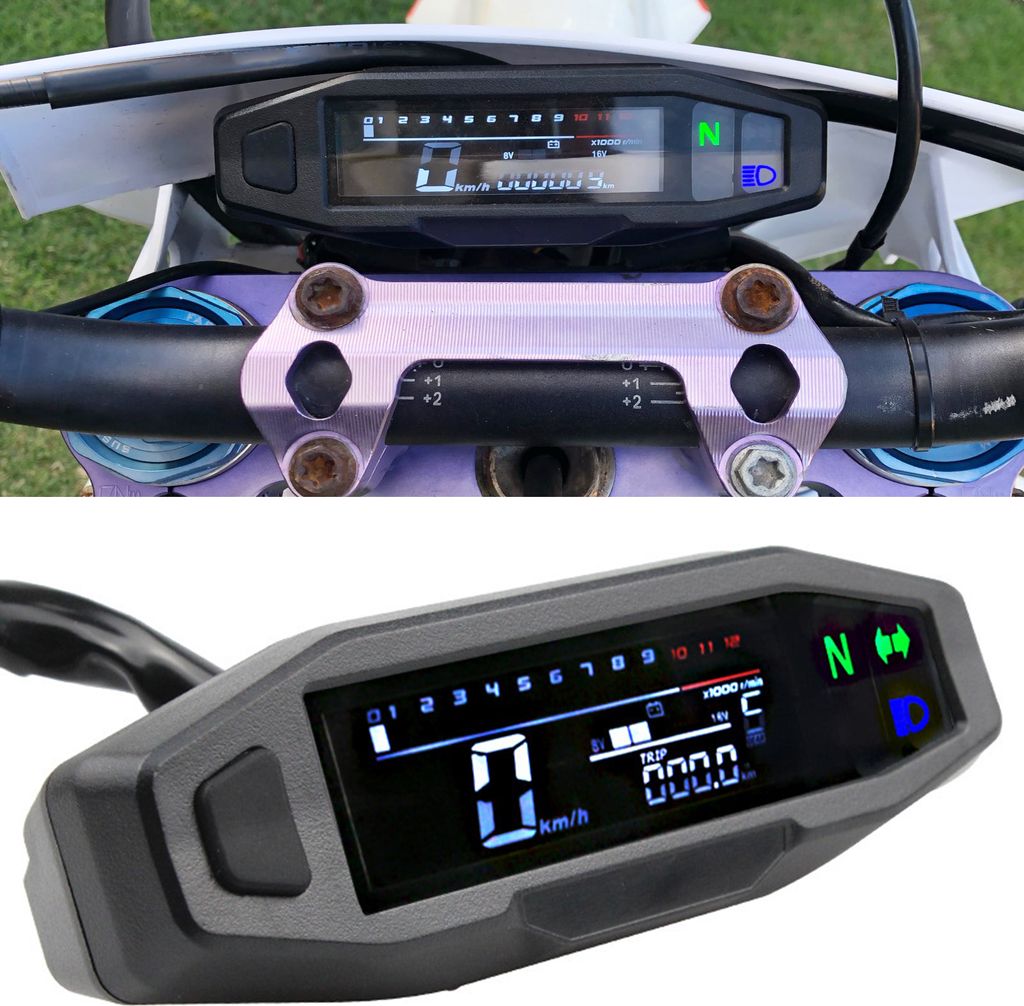 Tachimetro per moto Display a LED Autoregolante Tachimetro Immagine del prodotto 