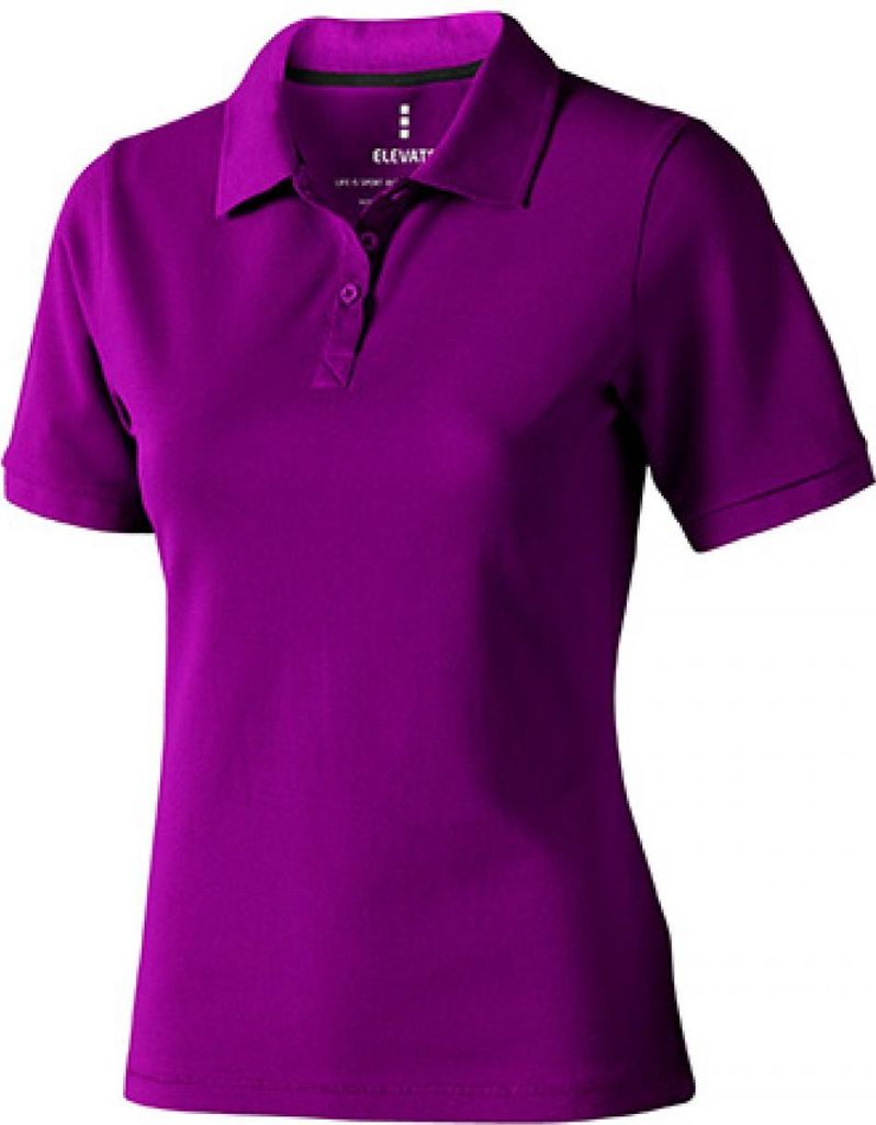 Elevate 38081 | Damen Calgary Poloshirt Piqué - Farbe: Plum - Größe: XS