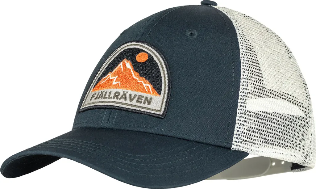 Fjällräven Badge Trucker Hat Verde L-XL - Cappello da Trekking Robusto