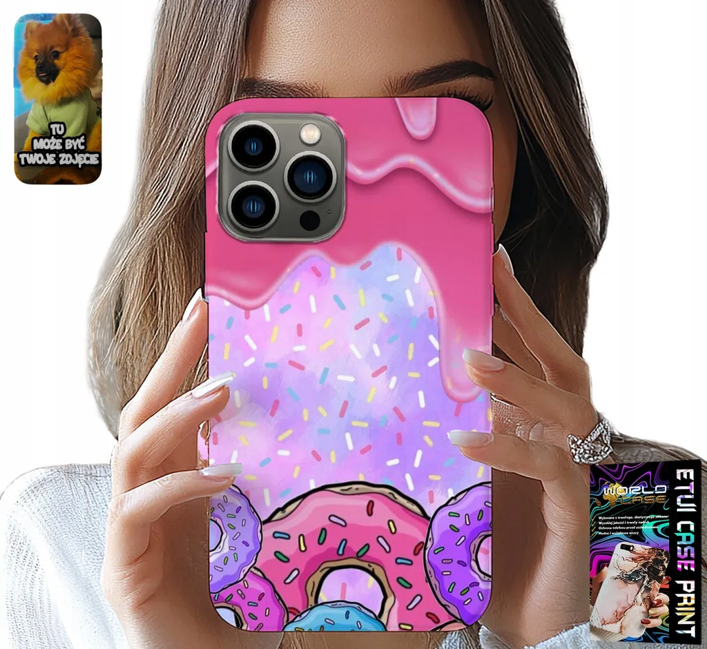 Kit Protezione iPhone 13 Pro: Cover Donuts e Vetro 9H Antigraffio
