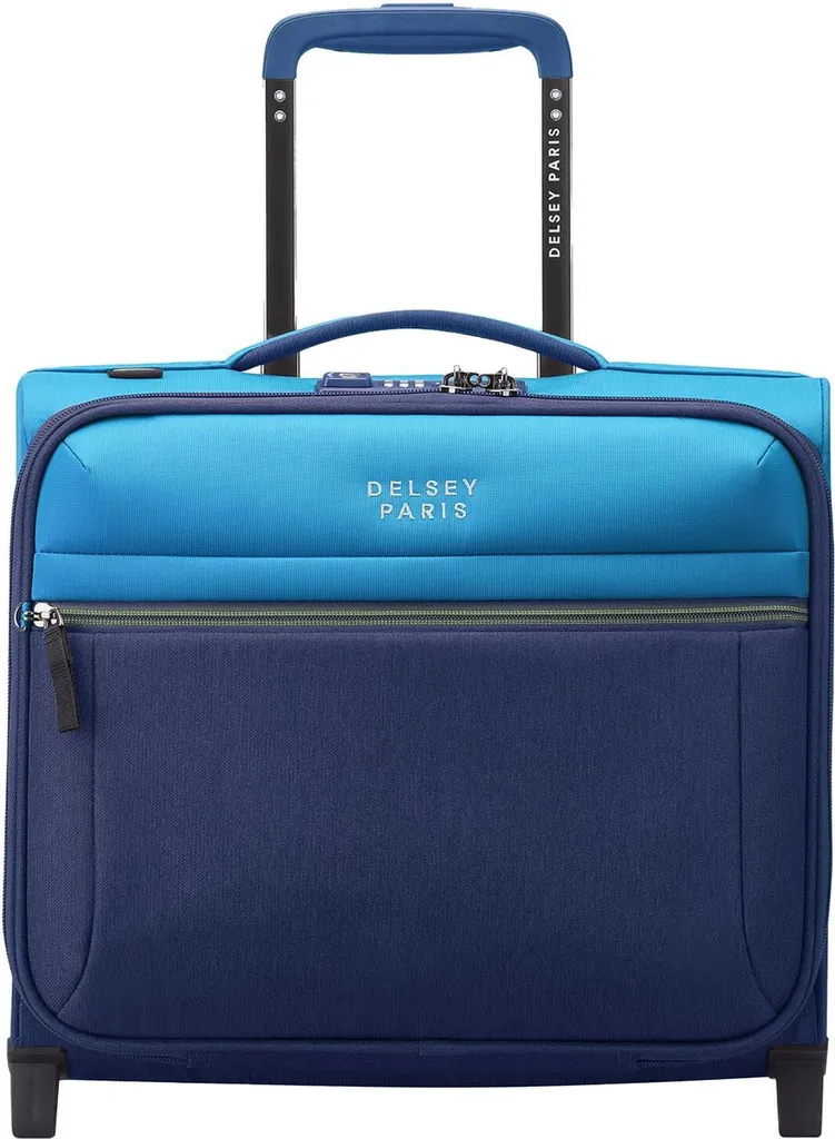 DELSEY PARIS Brochant 3 Valise Cabine Underseater Bleue 39cm