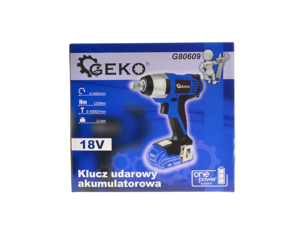 Clé à chocs sans fil pour mécanique auto - BSD OnePower 18V 1/2" - 8
