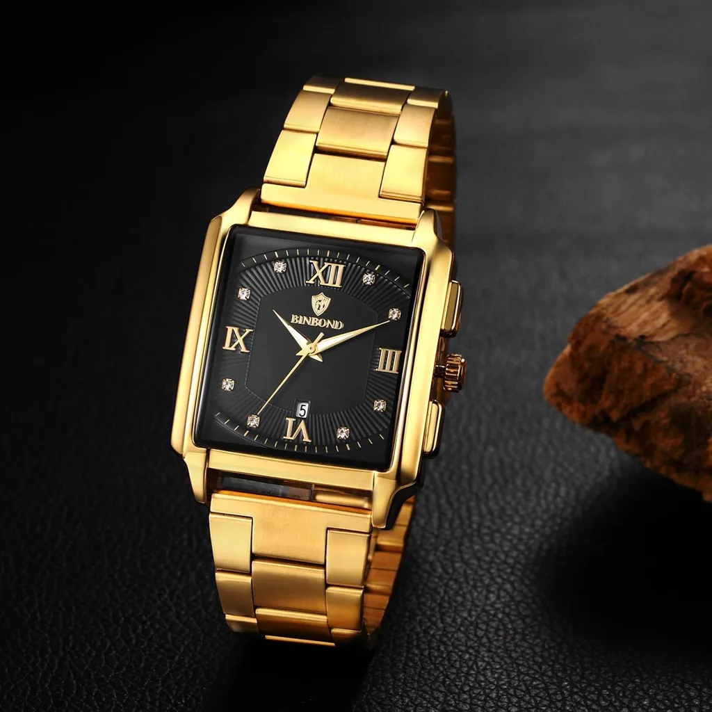 Orologi da polso in acciaio inossidabile con resistente all'acqua uomo | Acquisti Online su