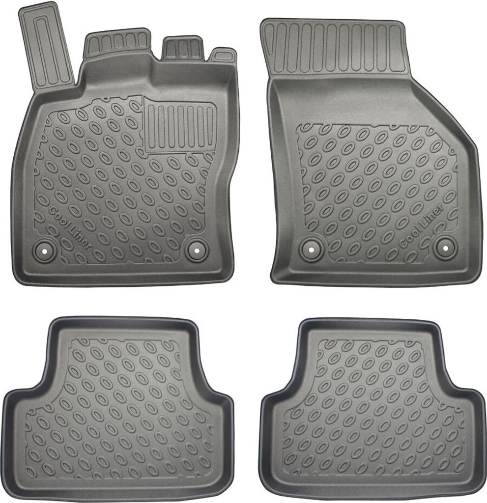 Z494011 TPE-Gummifußmatten kompatibel mit VW Golf VII Variant C/5 09.2013-06.2020