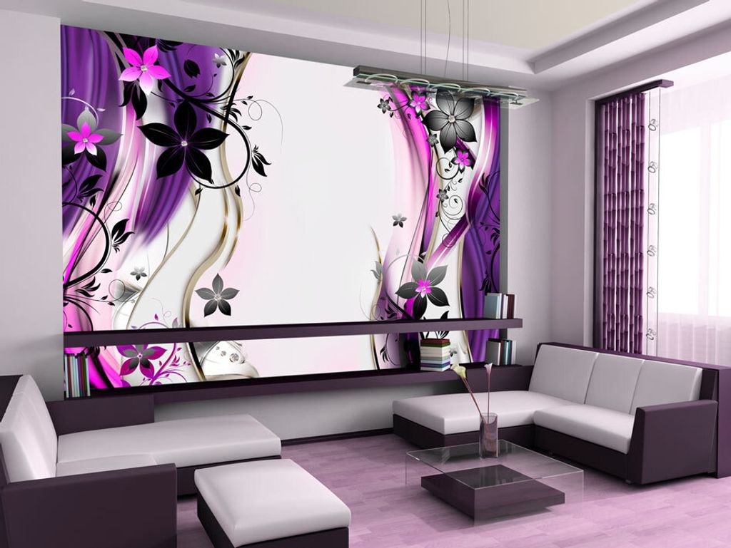 Vlies Fototapete 350x256 cm Tapeten Wandtapete XXL Blumen b-A-0013-a-b