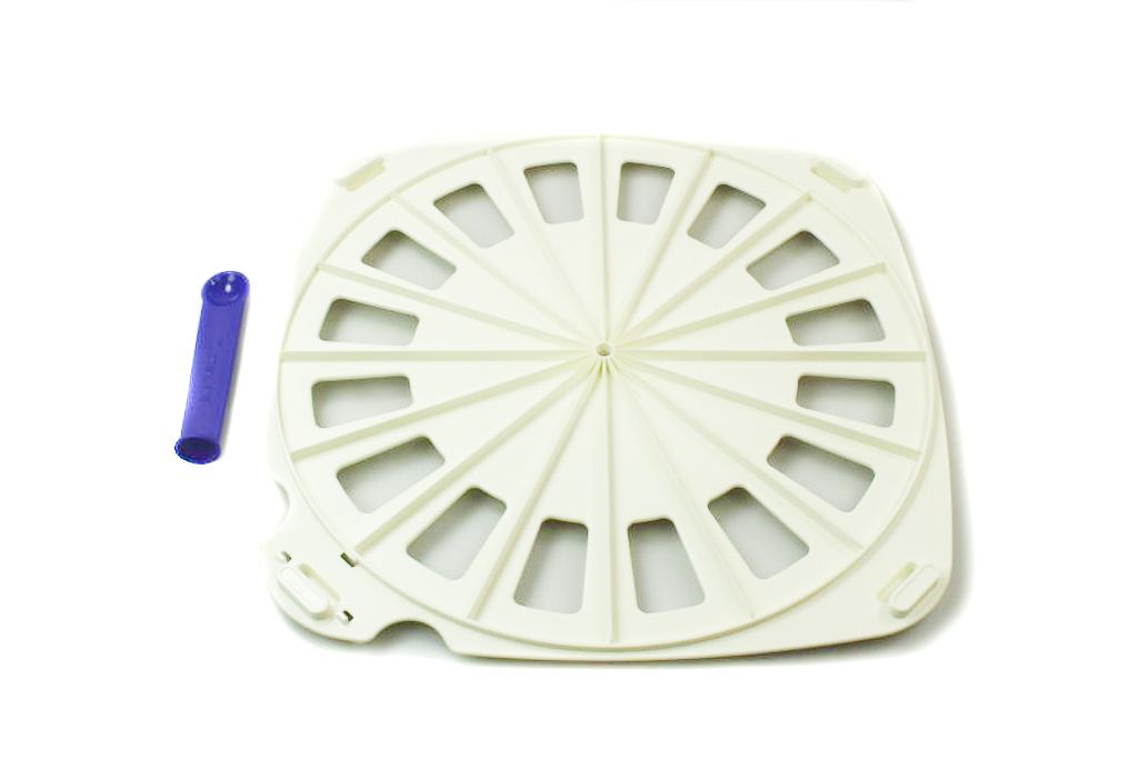 TUPPERWARE Snack Happy-Snack Grande Croissant bianco D156 Immagine del prodotto 
