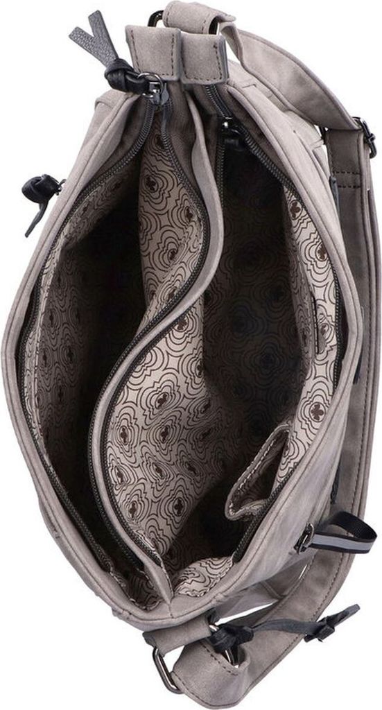 Rieker Damen Umhängetasche H1481 Grau