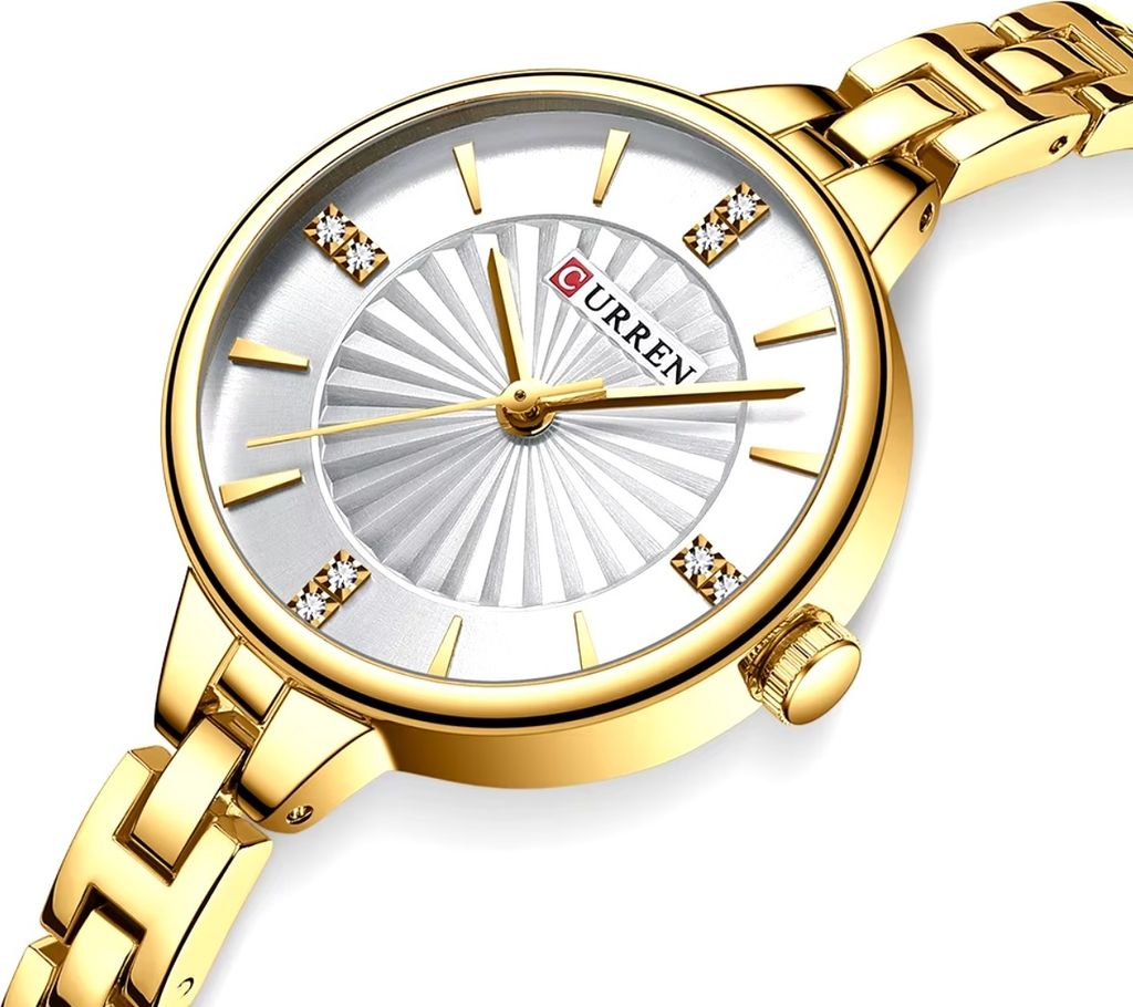 Damenuhr CURREN Exclusive in Gold und Weiß KP35230