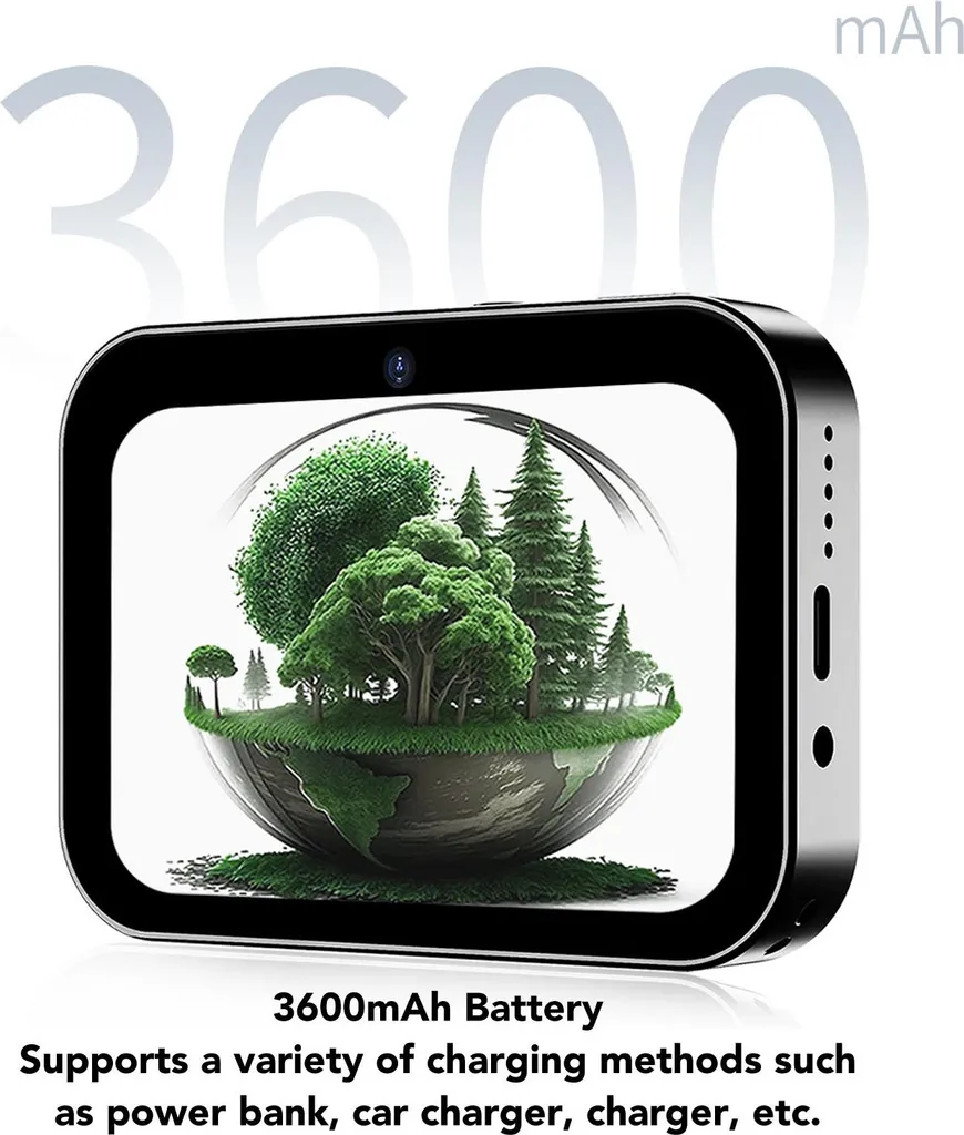Appareil photo numérique 4K noir vlogging avec objectif grand angle