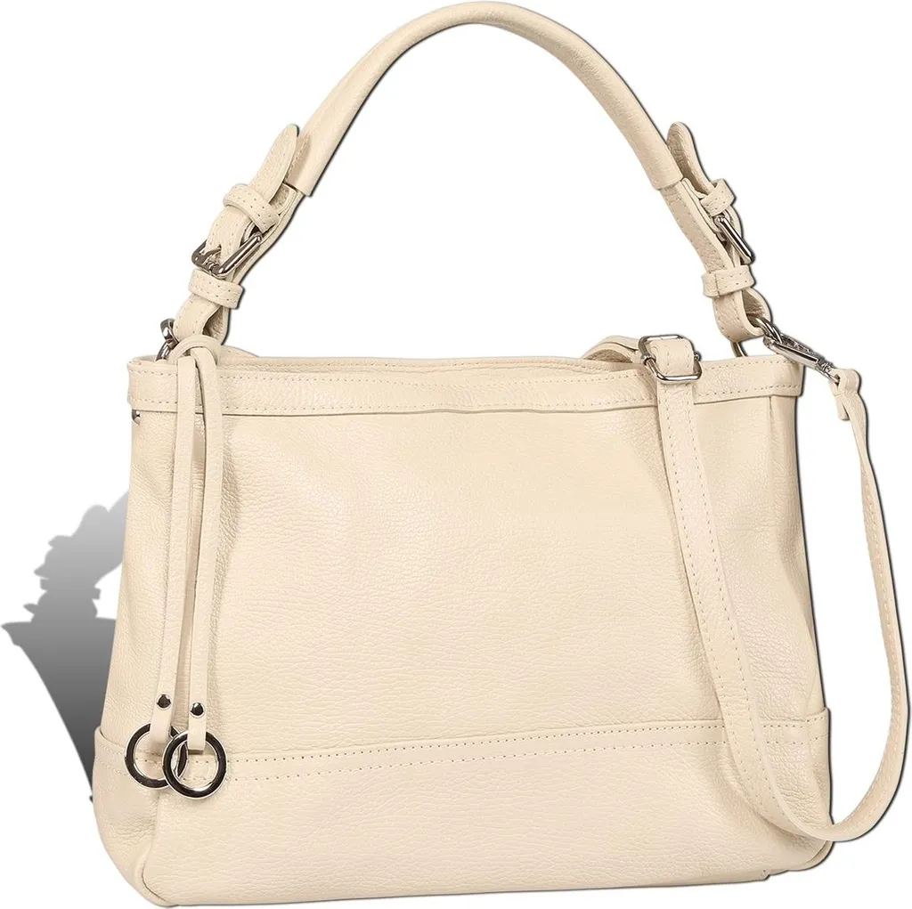 Borsa Beige Toscanto D2OTT176SI1 - Tracolla in Pelle Chic Italiana