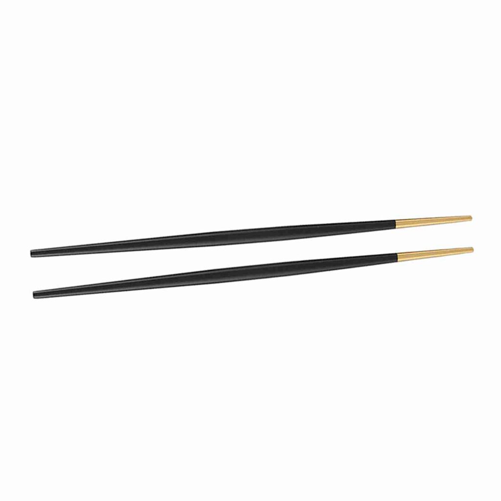 Essstäbchen, Edelstahl-Essstäbchen, Sushi-Essstäbchen, Gold-Essstäbchen