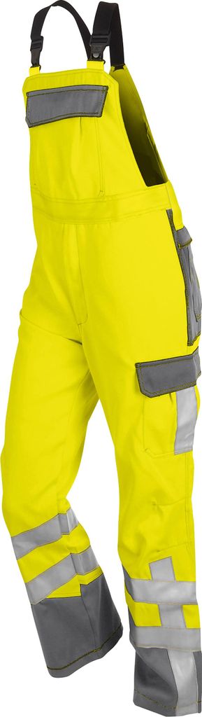 Kübler Safety 7 Latzhose PSA 3 warngelb/anthrazit Gr. 27