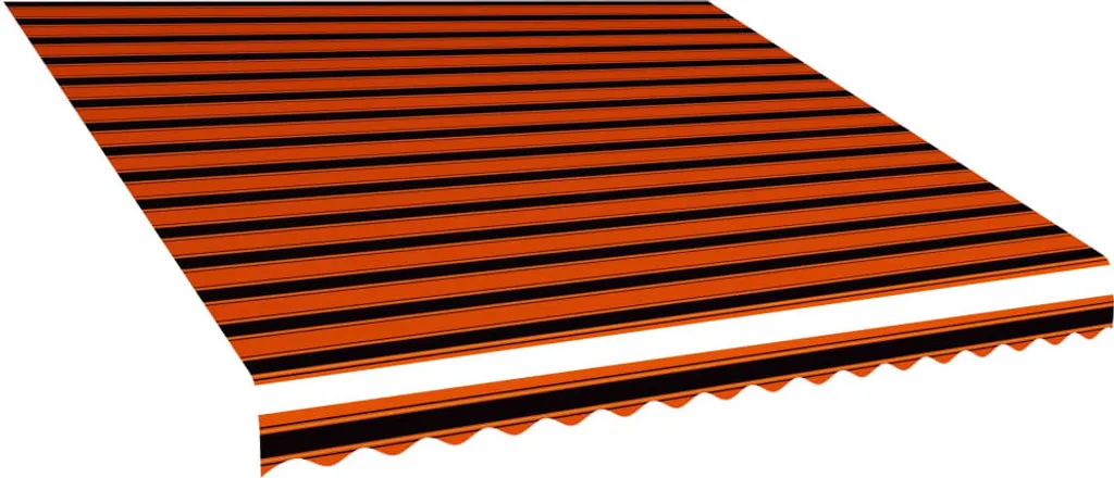 Tenda da Sole Arancio Marrone 450x300 | Tessuto Parasole Esterno Premium