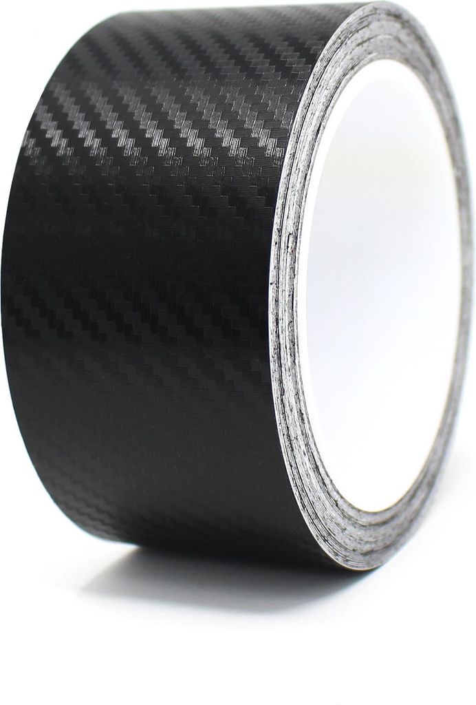 10m Zierstreifen 50mm Carbon Schwarz Auto Motorrad Produktbild 