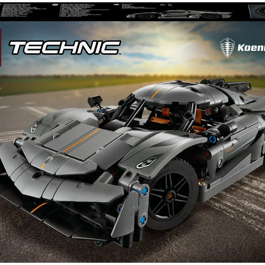 LEGO Technic Hypercar Koenigsegg Jesko Absolut Grigia 42173 Immagine del prodotto 