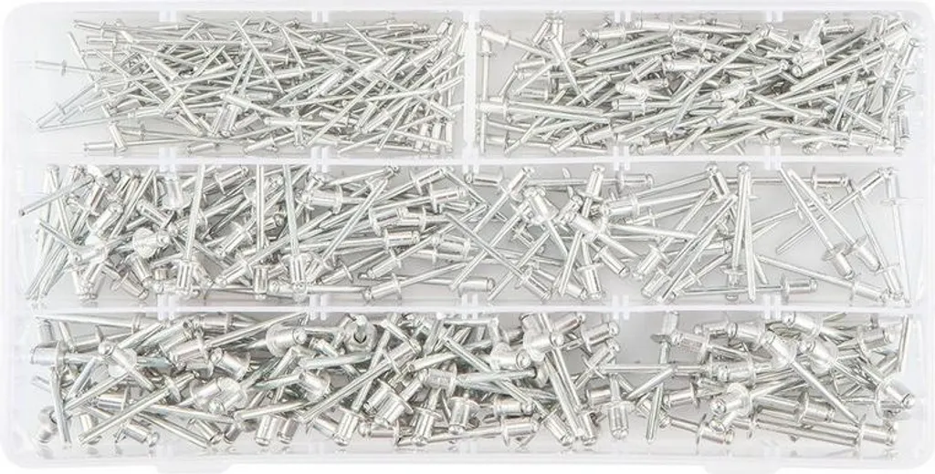 Rivets en Aluminium NEO TOOLS 400 pièces pour Assemblage de Métal et Tôle - 2