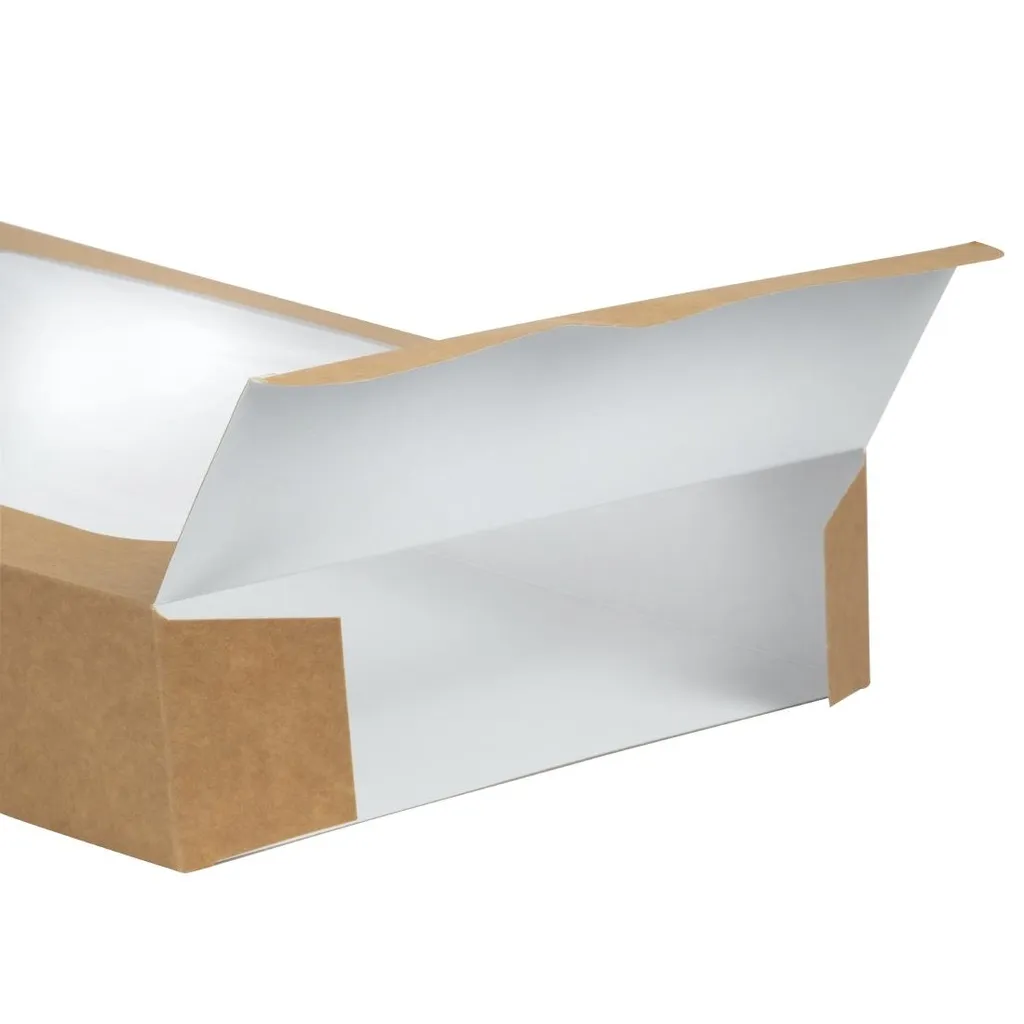 Pack de 25 boîtes à sandwich pour traiteur et vente à emporter durable - 8