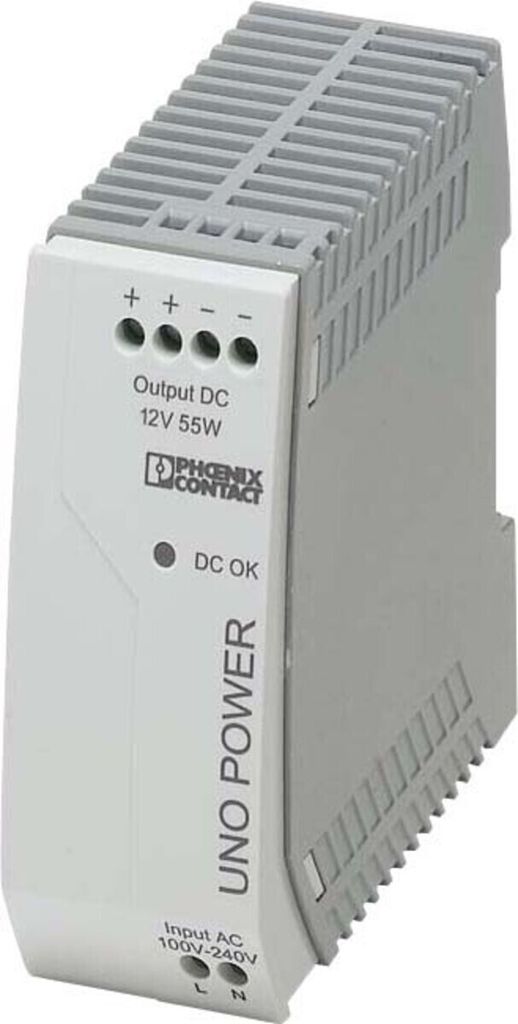 Phoenix Contact 2902999 – 55 W – 85–264 V – 50–60 Hz – 1,3 A – 865.000 h – Klasse