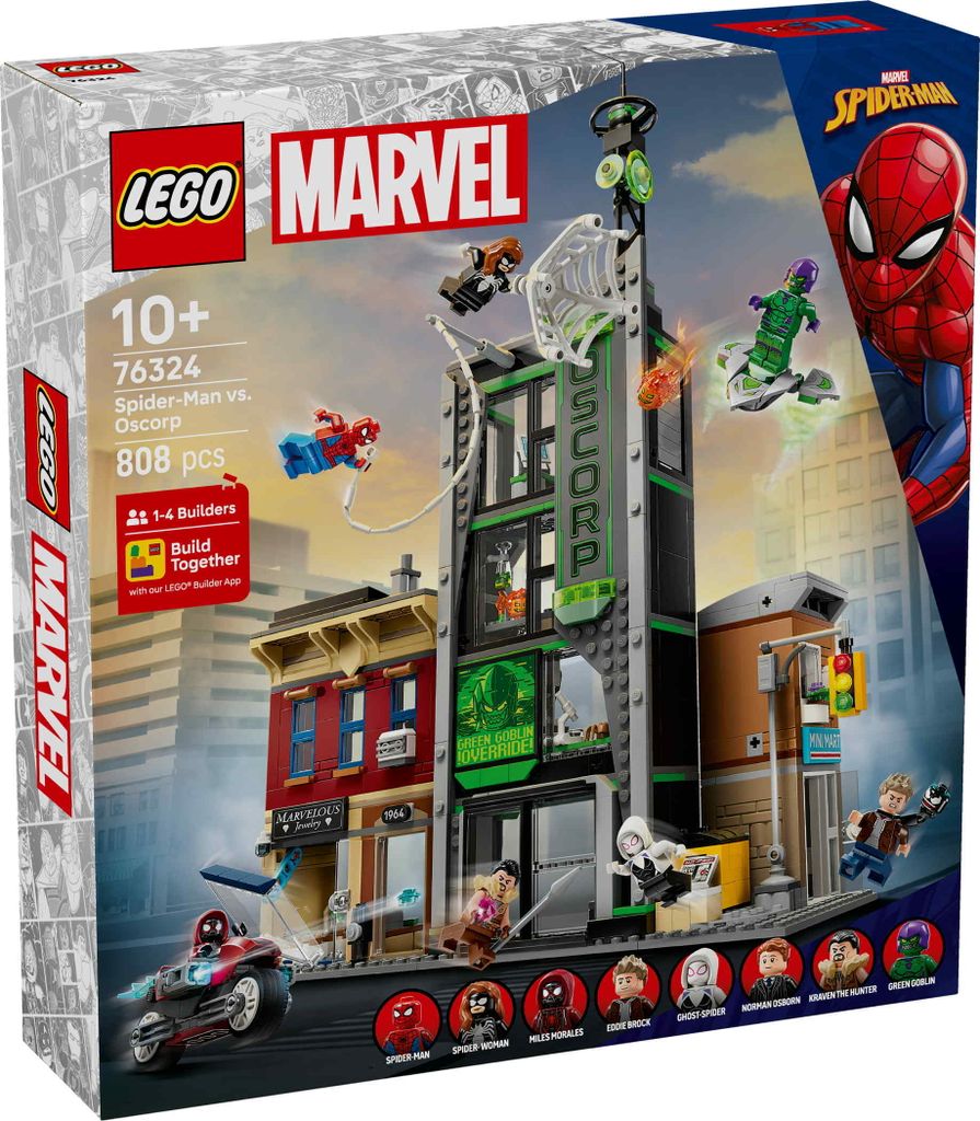 Lego Marvel Super Heroes Spider-Man vs. Osc Image du produit 