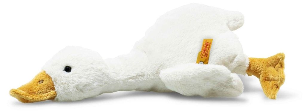 Steiff 075490 Oca Gilda, peluche, 26 cm, bianco Immagine del prodotto 