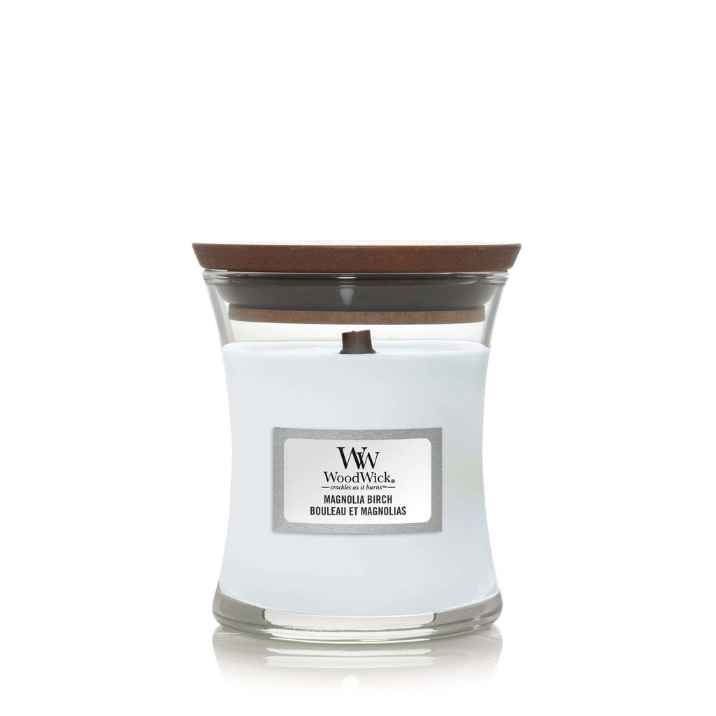 WOODWICK Kerze - MAGNOLIENBIRKEN