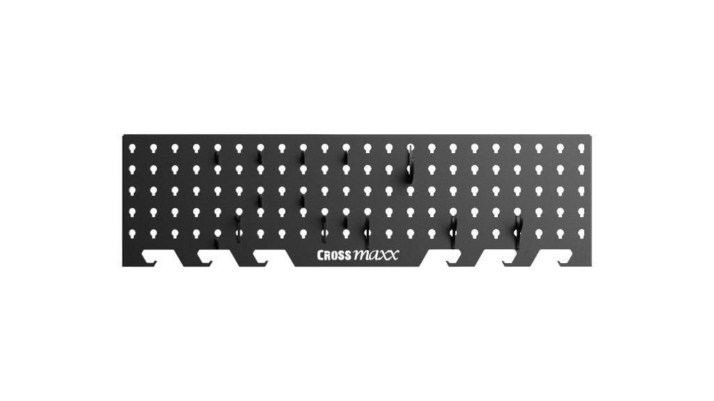 Lifemaxx Crossmaxx XL Accessory Storage Beam 110 cm Schwarz