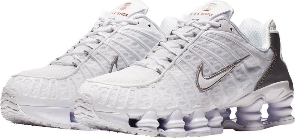Nike Shox TL - Herren Schuhe Weiß Silber AV3595-100 , Produktbild 