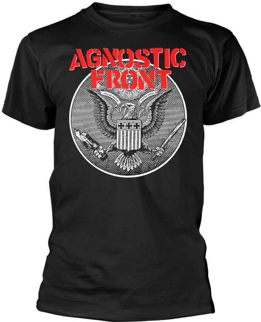 Agnostic Front - "Against All" T-Shirt für Herren/Damen Uni PH1934 (XL) (Schwarz)