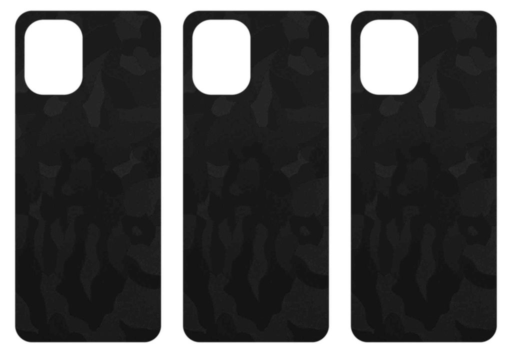 apgo Rückseite Schutzfolie, Skin, kompatibel mit Umidigi F3 5G, Hinten Displayschutzfolie aus Vinylfolie, kratzfest, einfache Montage - Schwarzes ...