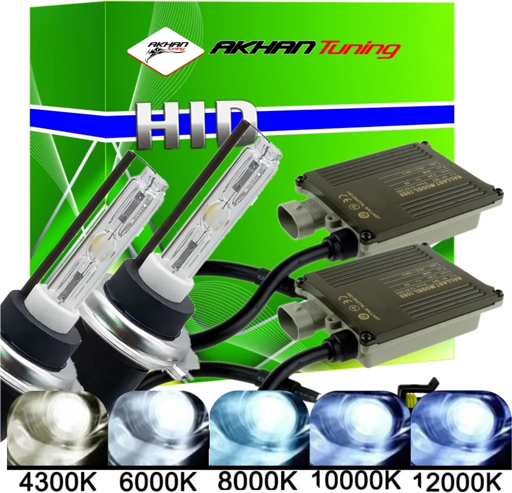 Système d'éclairage HID Xenon H7 8000K 12V 35W pour phares de voiture