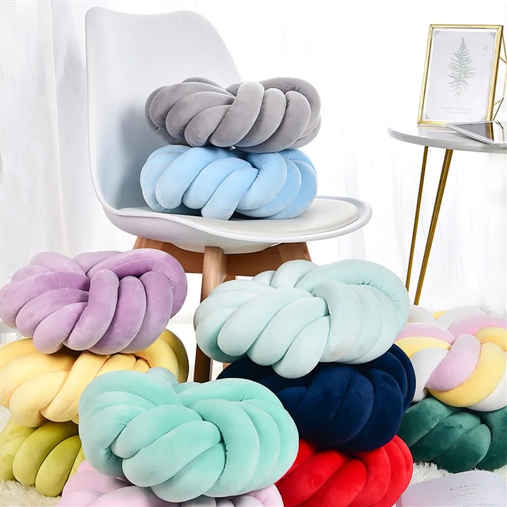Cuscino Arredo Palla Blu 35cm | Qualità Nordic a Prezzo Smart - 6