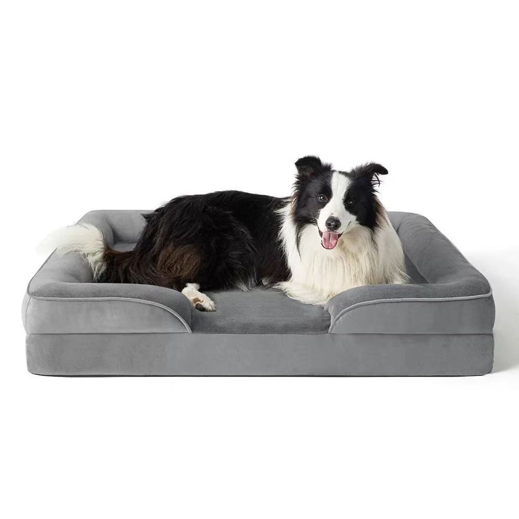 Hundebett für Herbst und Winter, Warm, Wasserfest und Abnehmbar – Bequeme Hundesofa-Matte für alle Jahreszeiten, Komfort für Ihr Haustier
