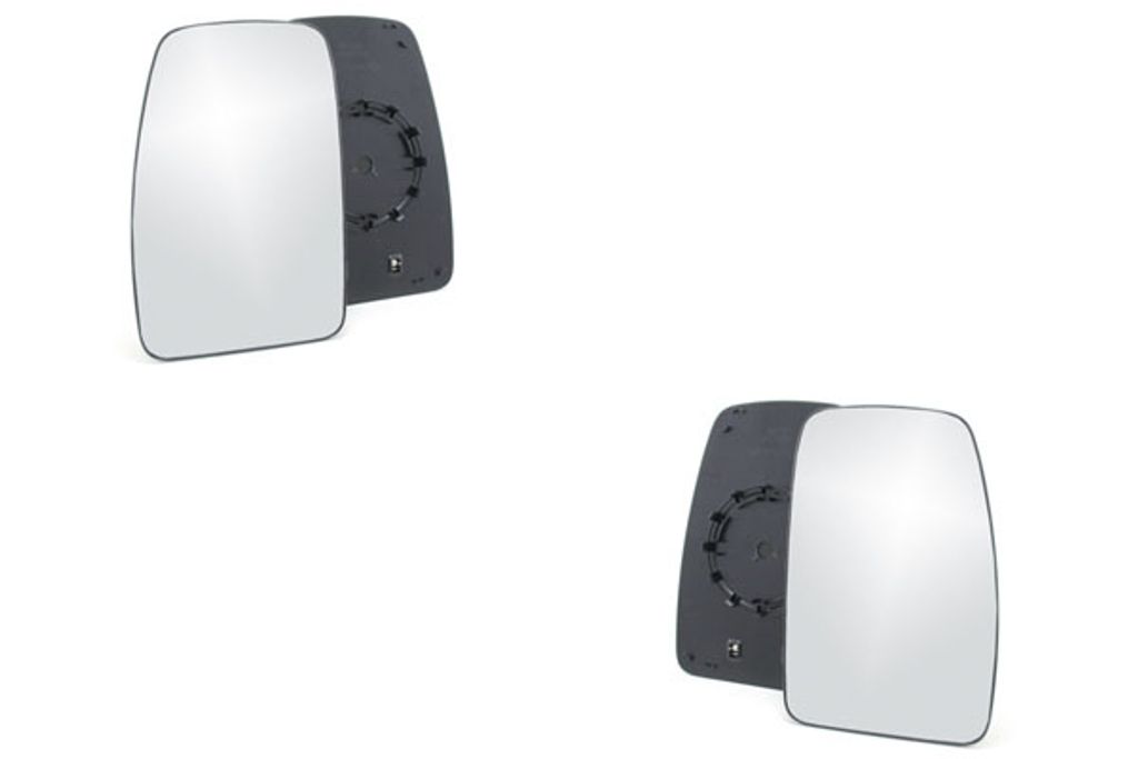 Johns, Spiegelglas Außenspiegel Glas passend für Renault Master II 11/03- Set Li R oben 7701044515 4405074 09120907 7701057368 7701057371 9636600...
