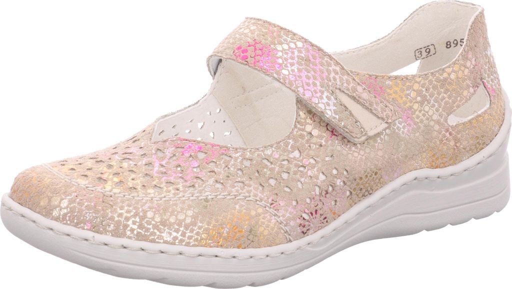 Rieker Ballerina Beige in Gr. 37