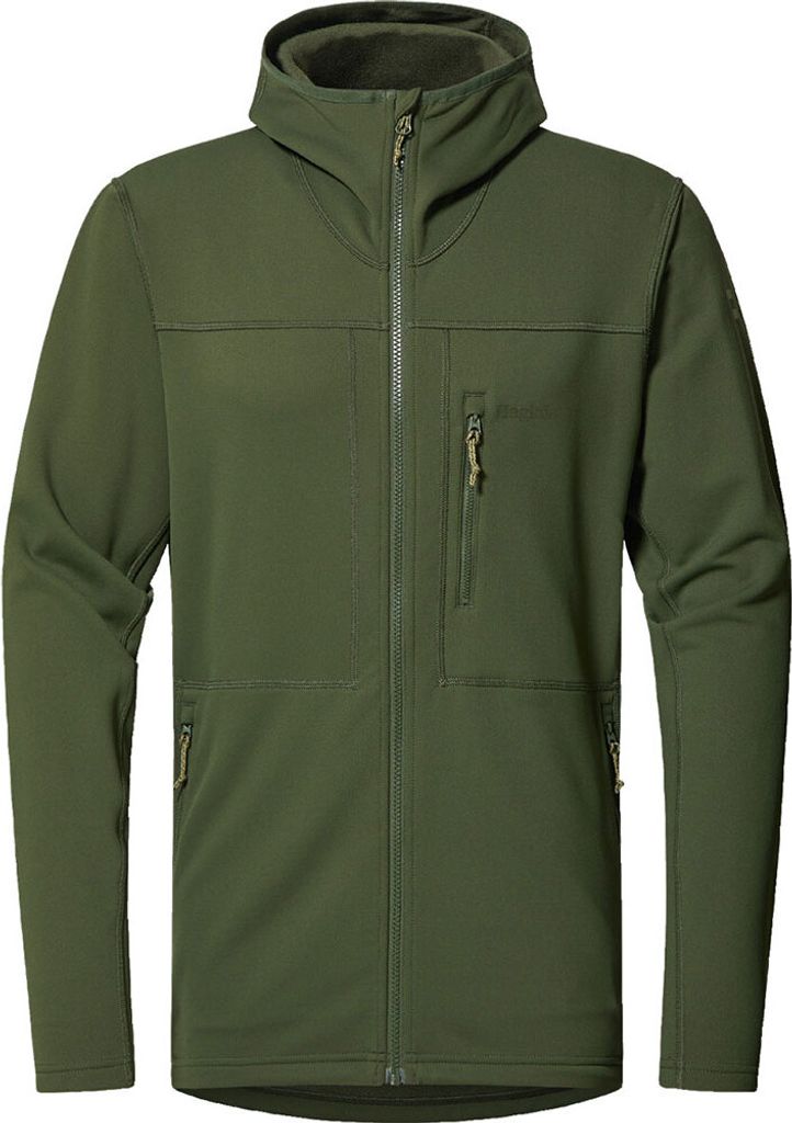 Haglofs Rosson Mid Fleece Mit Durchgehendem Reißverschluss Grün S Mann Grün S
