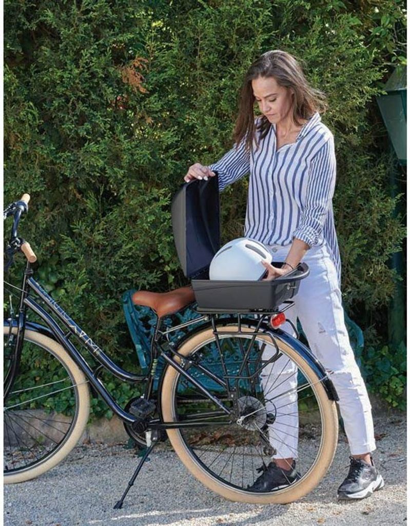 fahrradkoffer 11 Liter Direktmontage-System schwarz Produktbild 2
