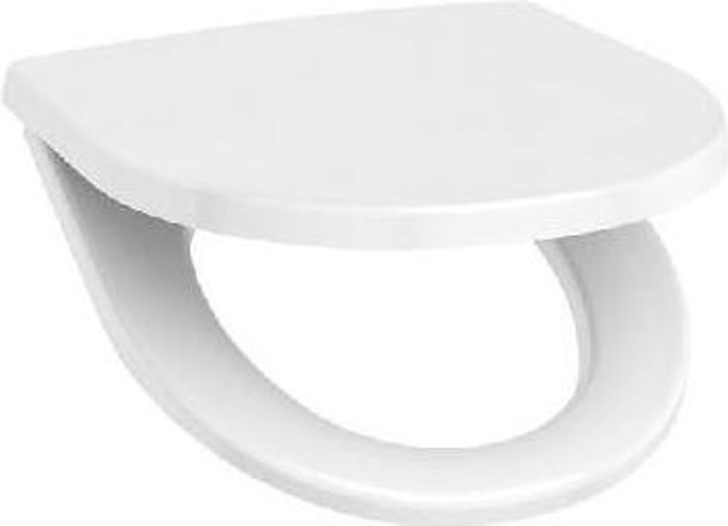 Jika Lyra plus - Sedile per WC, chiusura rallentata, bianco Immagine del prodotto 