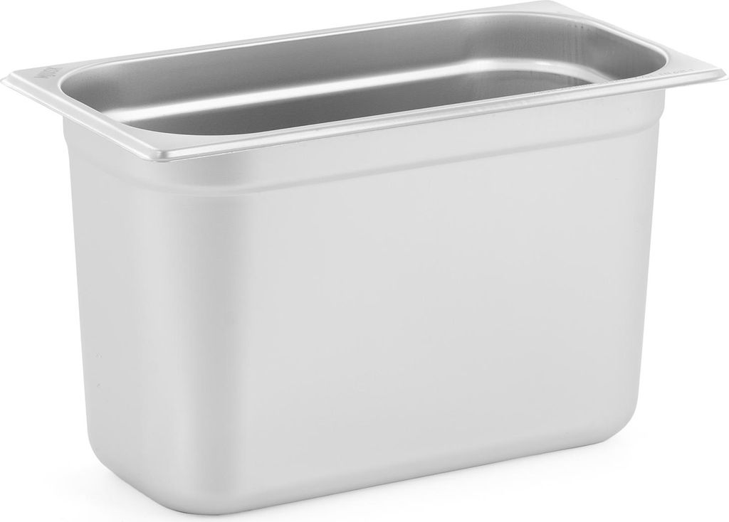 TECHNICA Behälter GN 1/3 200 mm aus Edelstahl | Gastro Container stapelbar | Edelstahlwanne Küche | Hitzebeständig -40 °C bis 300 °C | Gastronorm