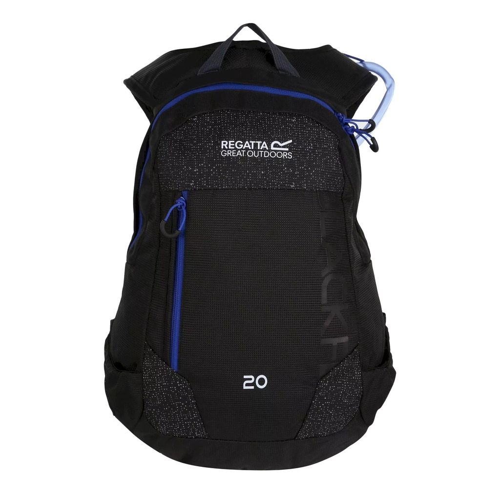 Regatta Blackfell III Hydropack-Rucksack 20 Liter RG4414 (Einheitsgröße) (Schwarz/Königsblau)