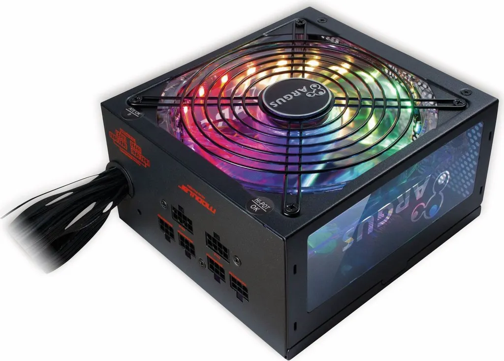 Alimentatore PC 650W Inter-Tech Argus RGB Gold - Silenzioso e Potente