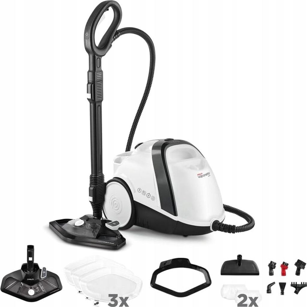 Polti Vaporetto Smart 120 PTEU0297 Dampfreiniger, 2 l FÃ1/4llmenge, 4 Bar, Inklusive Dampfpistole