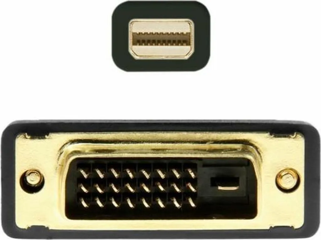 Câble Mini DisplayPort Aisens A125-0363 Noir 2m - Connexion Vidéo UHD