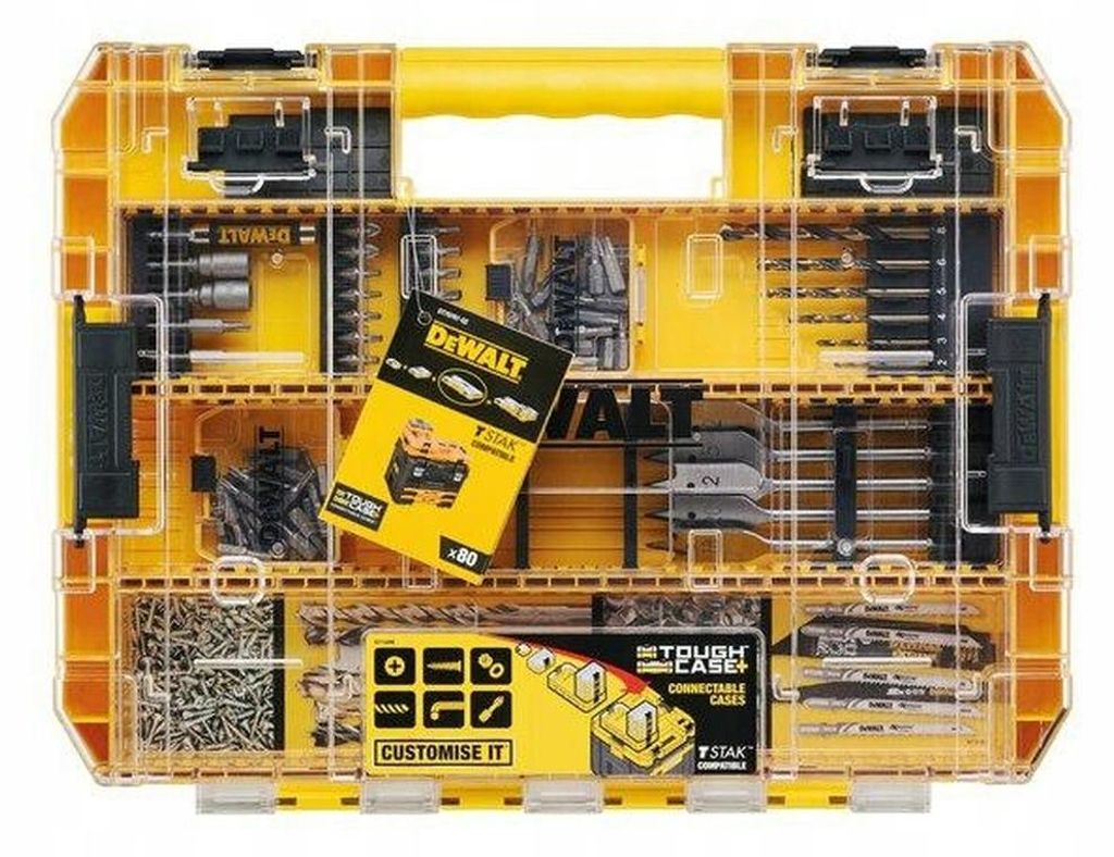 Dewalt Drill Bits and Bit Set 80Cz. Image du produit 
