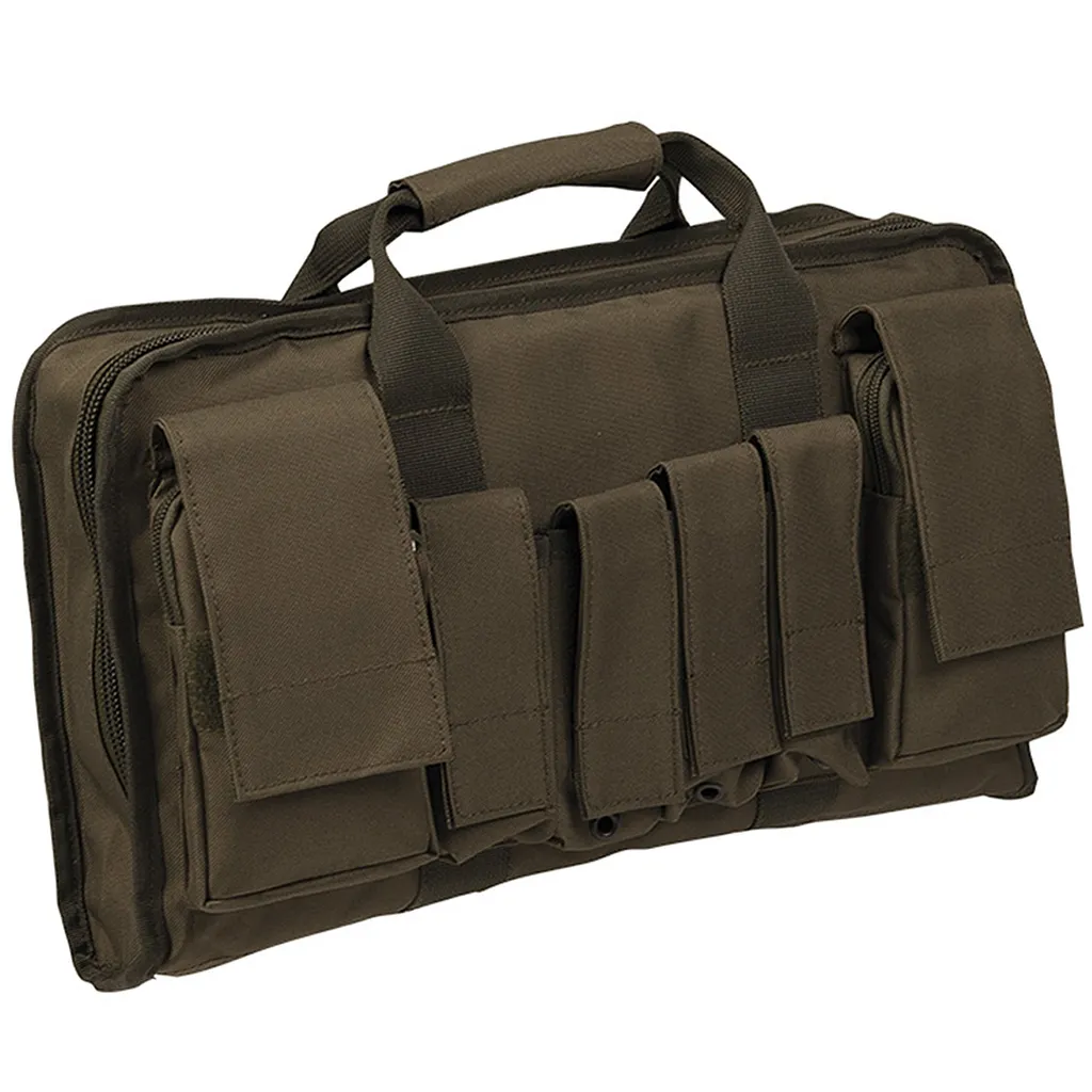Étui pour pistolet tactique grand oliv housse protection arme de poing