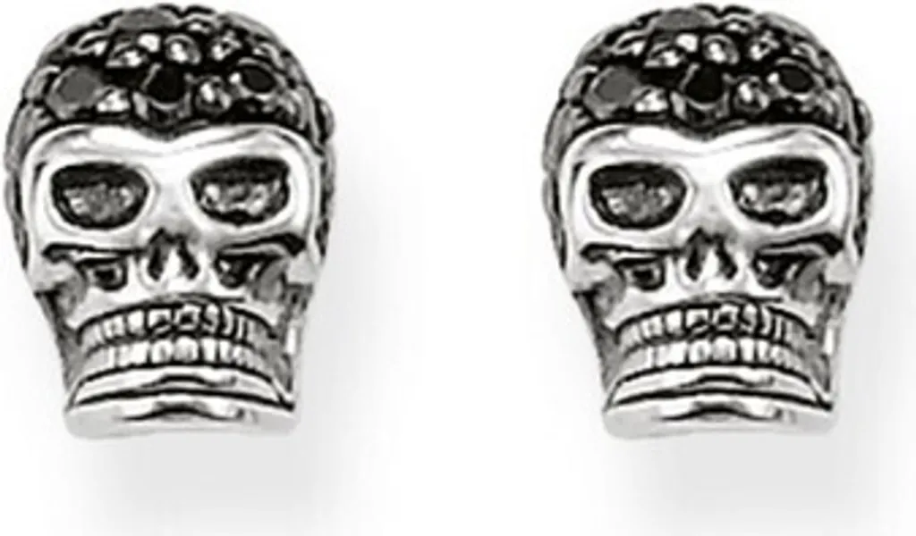 Clous d'oreilles Thomas Sabo Rebel at Heart en argent massif poli 925