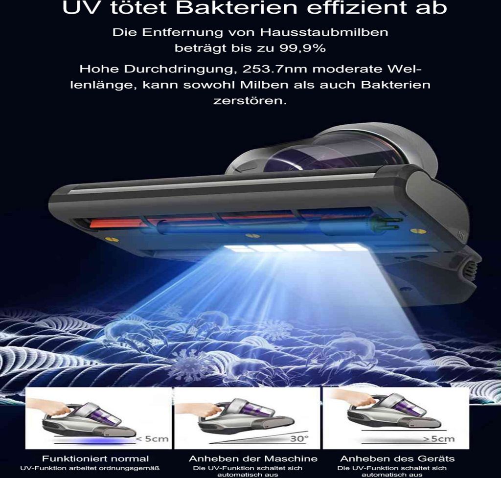 JIMMY JV35 Anti-Milben Staubsauger / Matratzenreiniger Produktbild 15