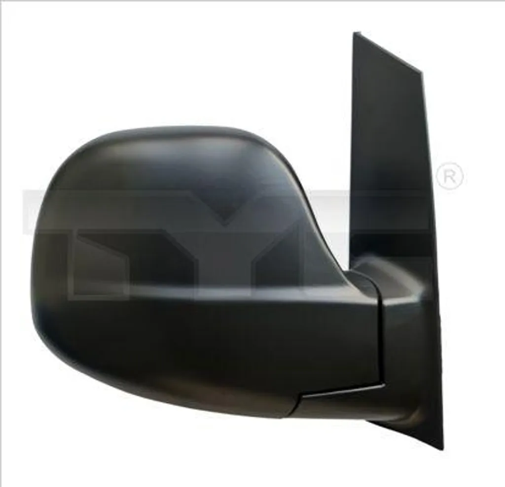 Rétroviseur TYC 321-0097 avec miroir convexe pour Vito 6398106016 Noir