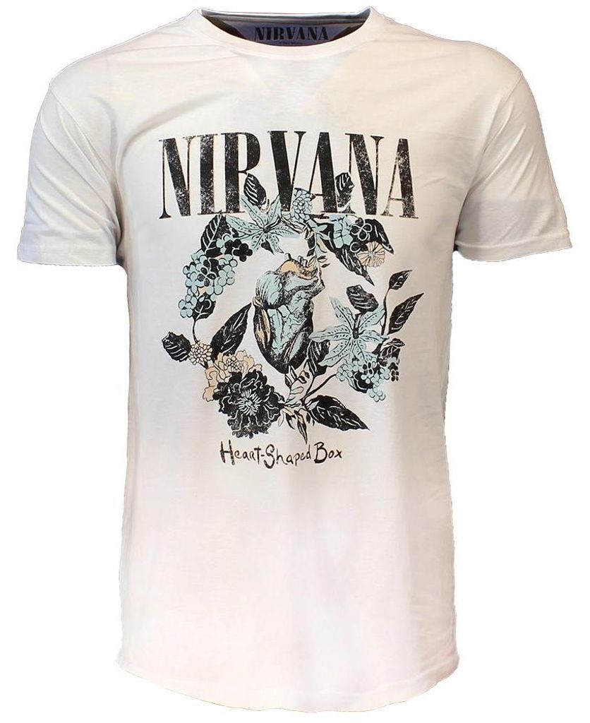 Nirvana Heart Shaped Box T-Shirt – Offizielles Merchandise Produktbild 