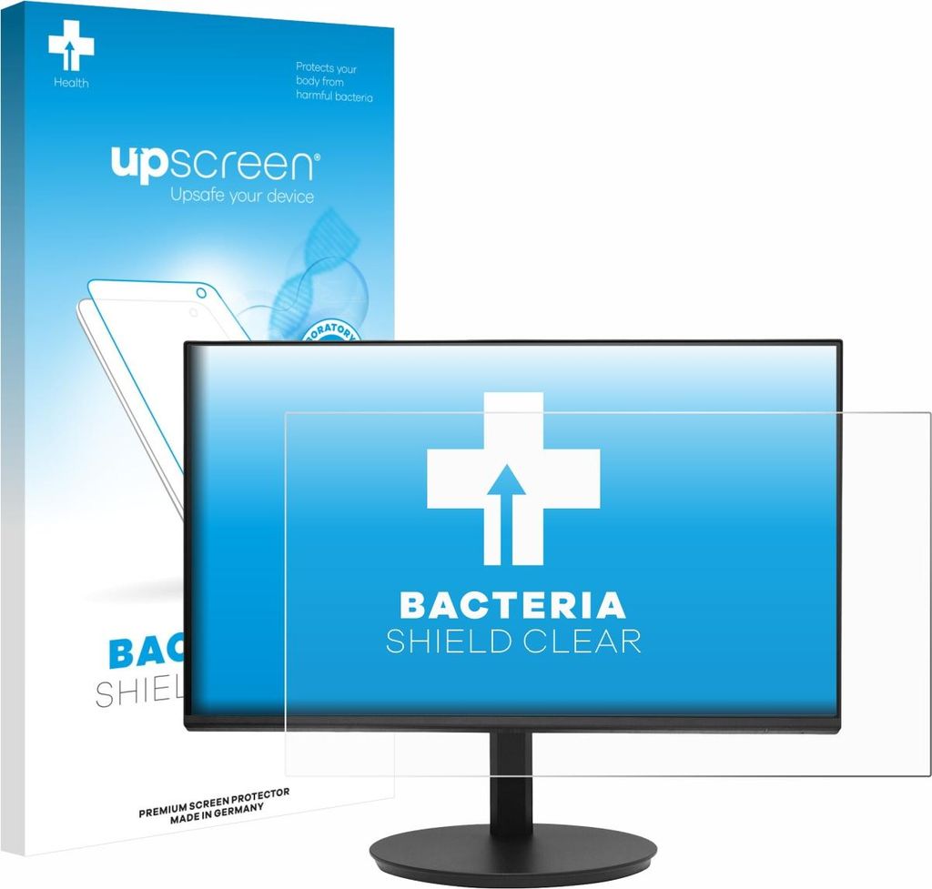 upscreen Schutzfolie für Dell CB242Y P6 Displayschutz Displayschutzfolie Folie Klar antibakteriell