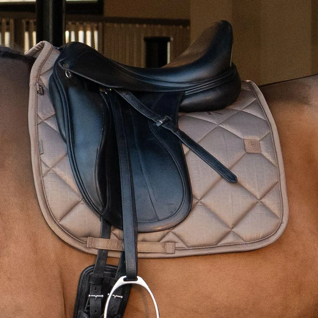 Sottosella Dressage Eskadron Platinum 2025 Smoky Taupe Glossy Bit